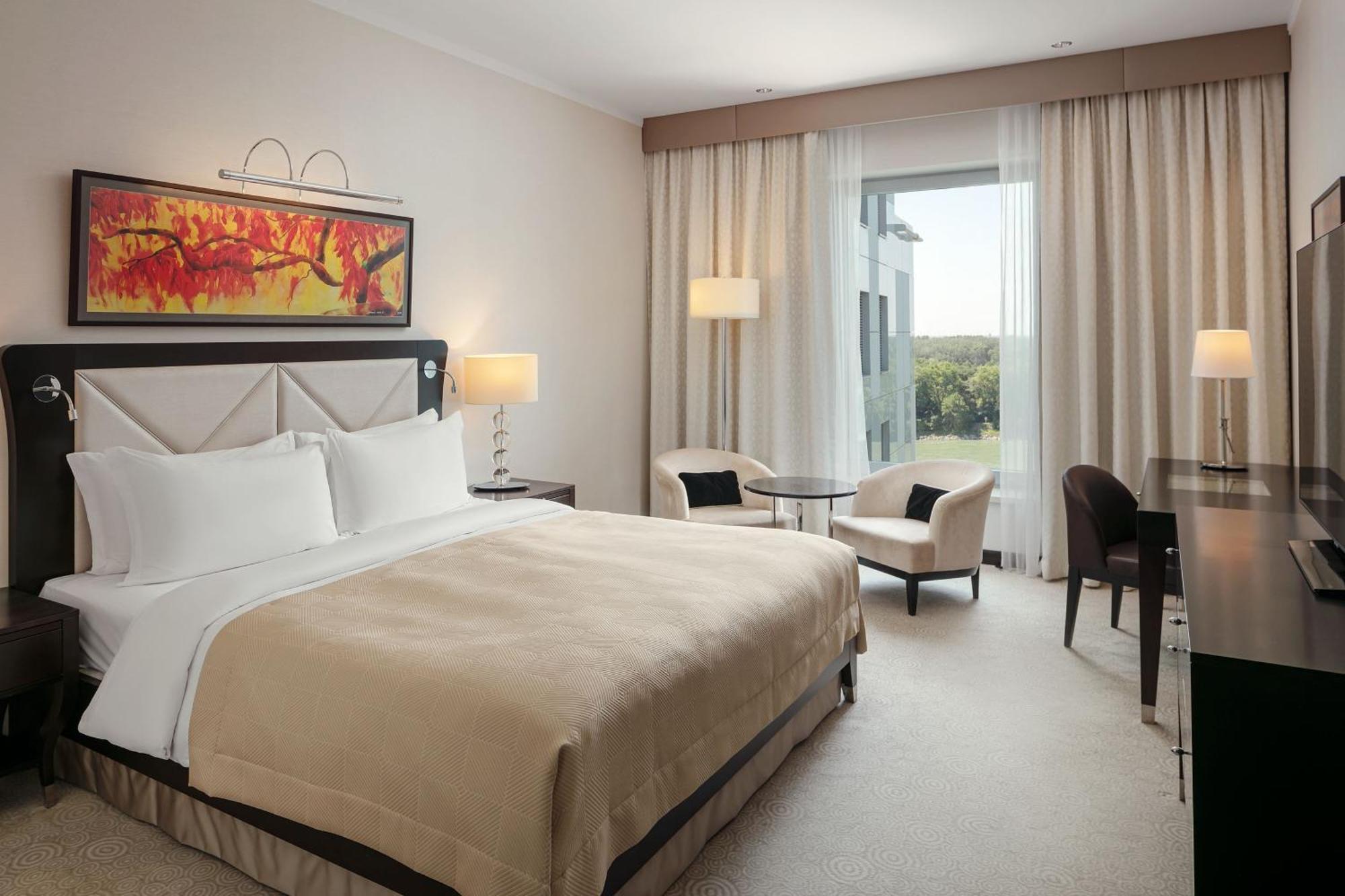 河滨公园大酒店-奢华精选 布拉迪斯拉发 外观 照片 A room at the hotel